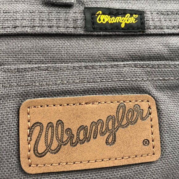 Wrangler Mens Work Pants 33x30 Tough Comfort 47 Regular Fit Straight Leg Casual - Picture 11 of 13